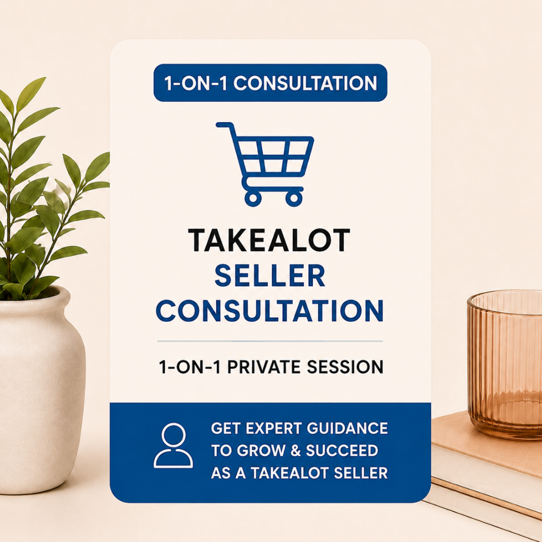 1-Hour Takealot Seller Consultation (One-Off Session)