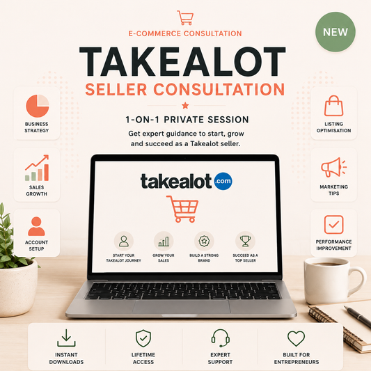 1-Hour Takealot Seller Consultation (One-Off Session)